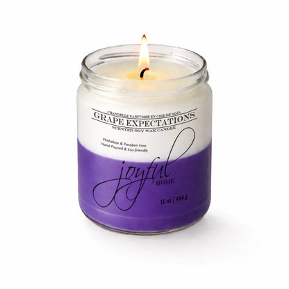 Joyful Home Grape Expectations Soy Wax Candle 16oz