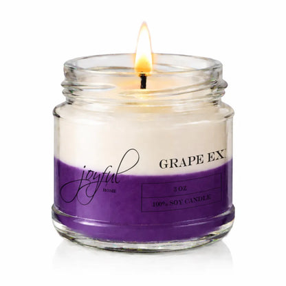 Joyful Home Grape Expectations Soy Wax Candle 3oz