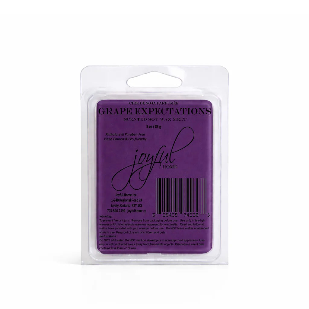 Joyful Home Grape Expectations Soy Wax Melt