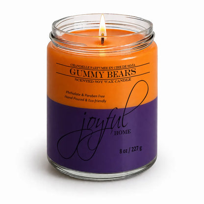 Joyful Home Gummy Bears Soy Wax Candle 8oz