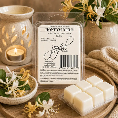 Joyful Home Honeysuckle Soy Wax Melt Scene