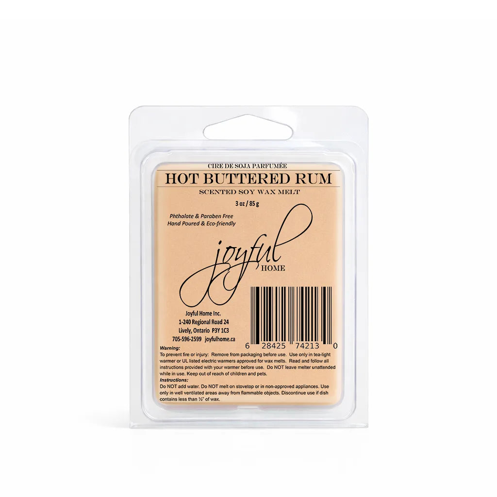 Joyful Home Hot Buttered Rum Soy Wax Melt