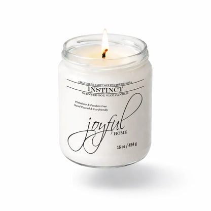 Joyful Home Instinct Soy Wax Candle 16oz Dye Free