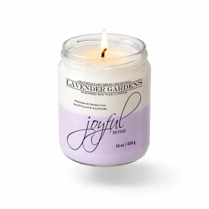 Joyful Home Lavender Gardens Soy Wax Candle 16oz