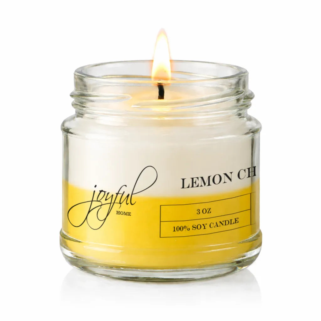Joyful Home Lemon Cheesecake Soy Wax Candle 3oz