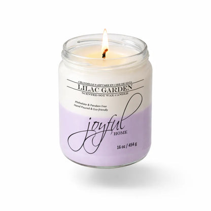 Joyful Home Lilac Garden Soy Wax Candle 16oz