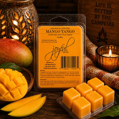 Joyful Home Mango Tango Soy Wax Melt Scene