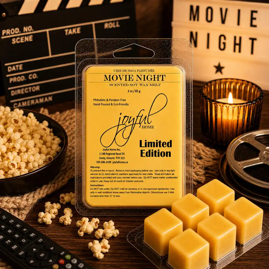 Joyful Home Movie Night Soy Wax Melt Scene