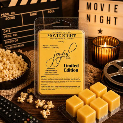 Joyful Home Movie Night Soy Wax Melt Scene