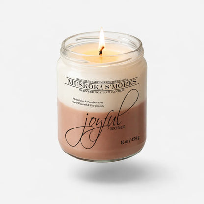 Joyful Home Muskoka S_mores Soy Wax Candle 16oz