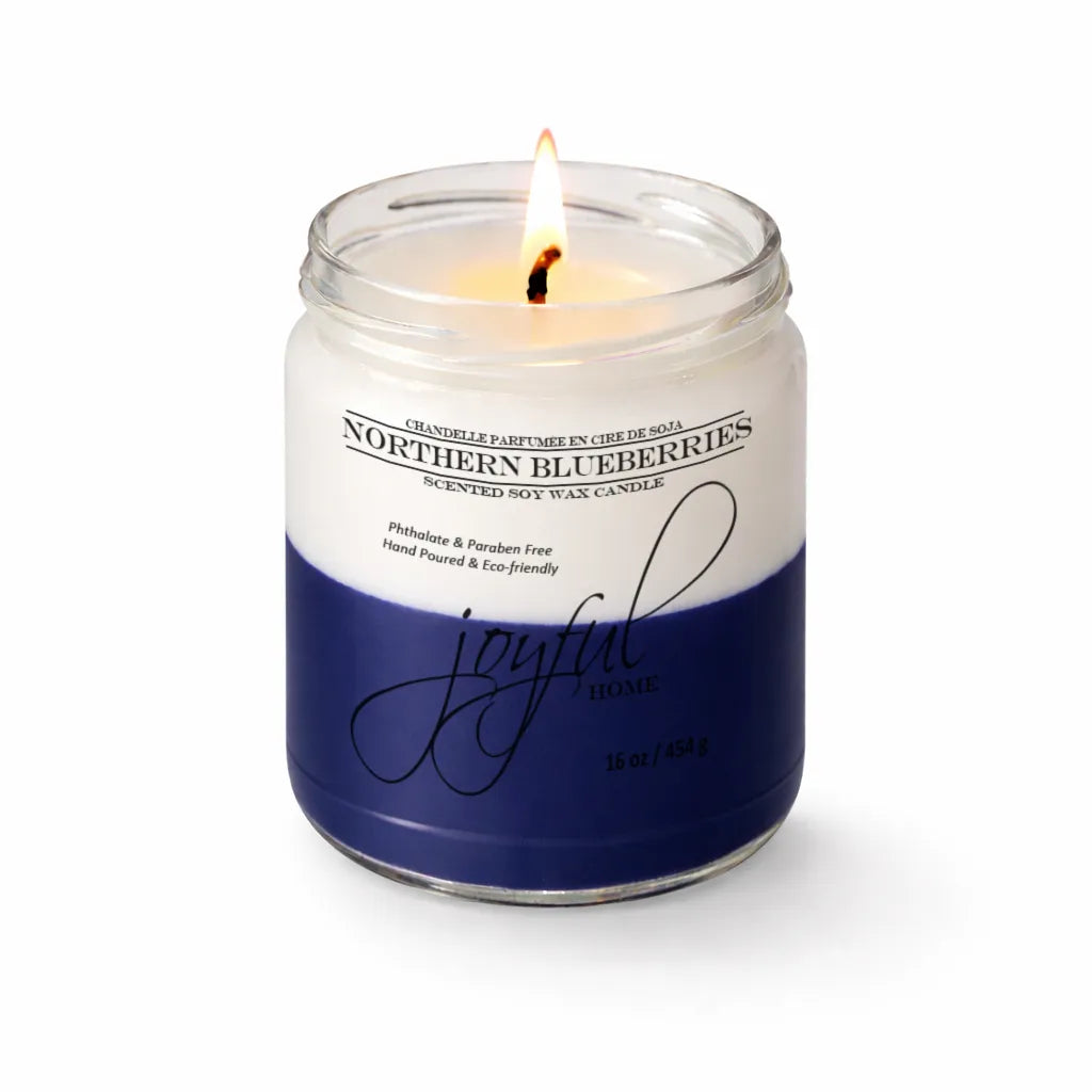Joyful Home Northern Blueberry Soy Wax Candle 16oz