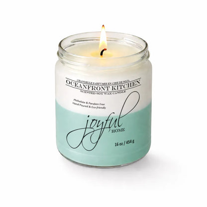 Joyful Home Oceanfront Kitchen Soy Wax Candle 16oz