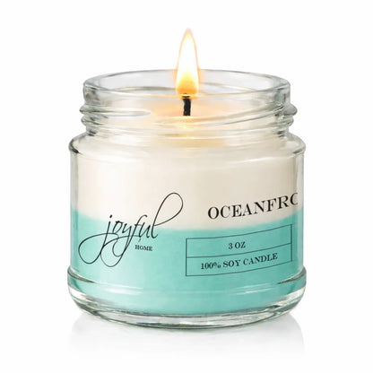 Joyful Home Oceanfront Kitchen Soy Wax Candle 3oz