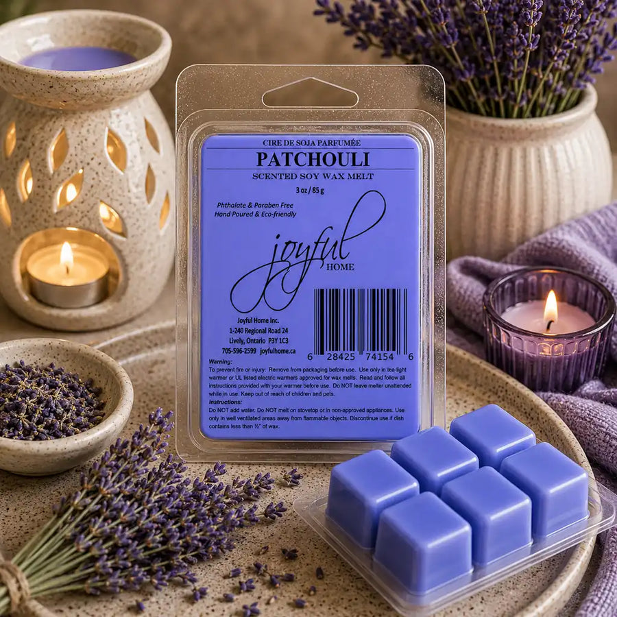 Patchouli Soy Candles & Wax Melts