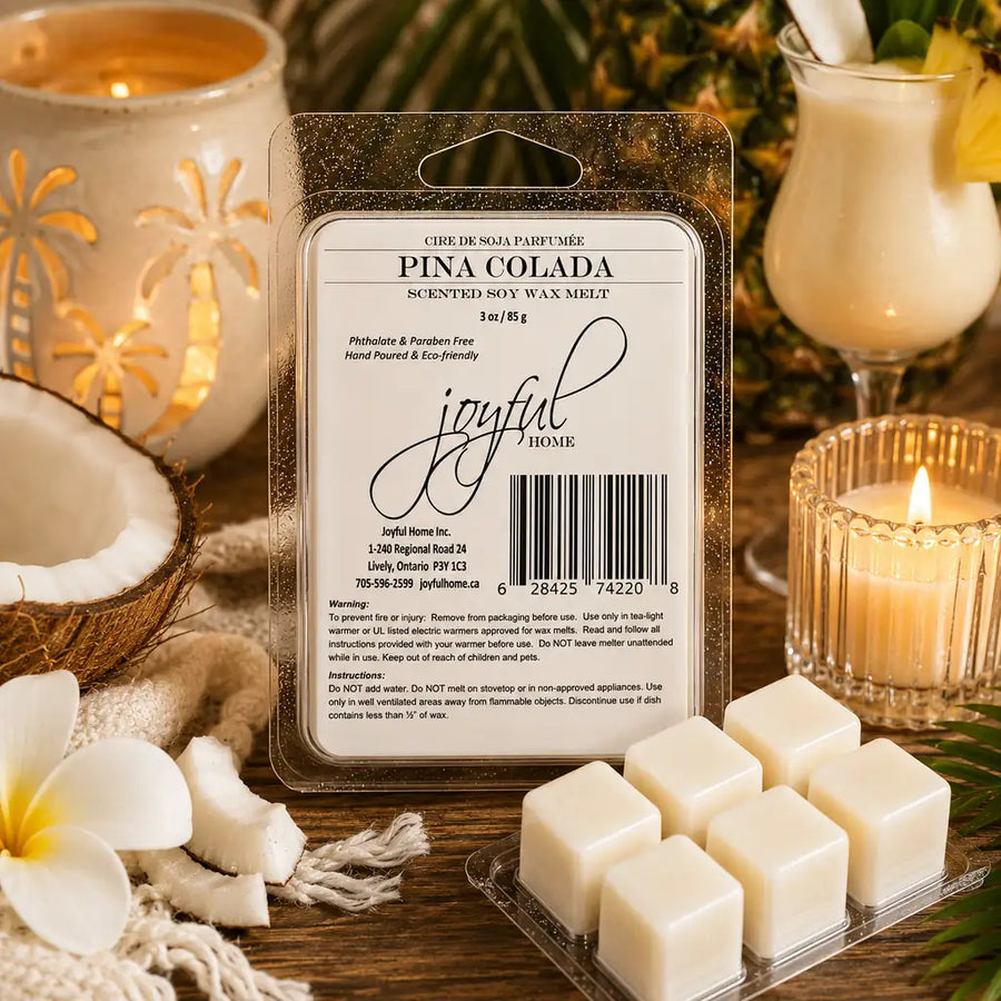 Pina Colada Soy Candles & Wax Melts