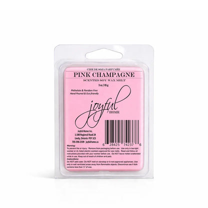 Joyful Home Pink Champagne Soy Wax Melt