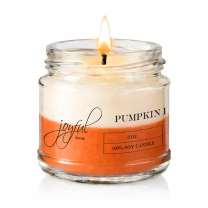 Joyful Home Pumpkin Pie Soy Wax Candle 3oz
