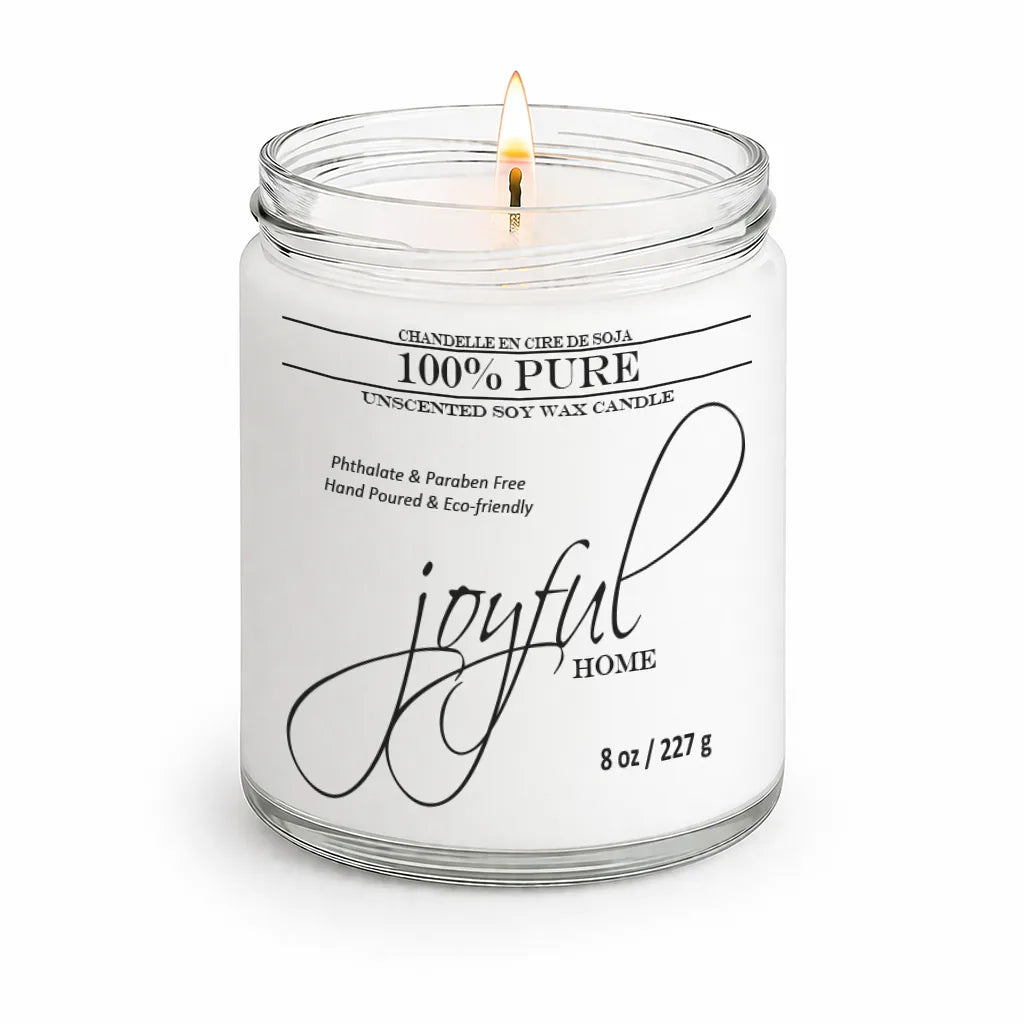 Joyful Home Pure Soy Wax Candle 8oz