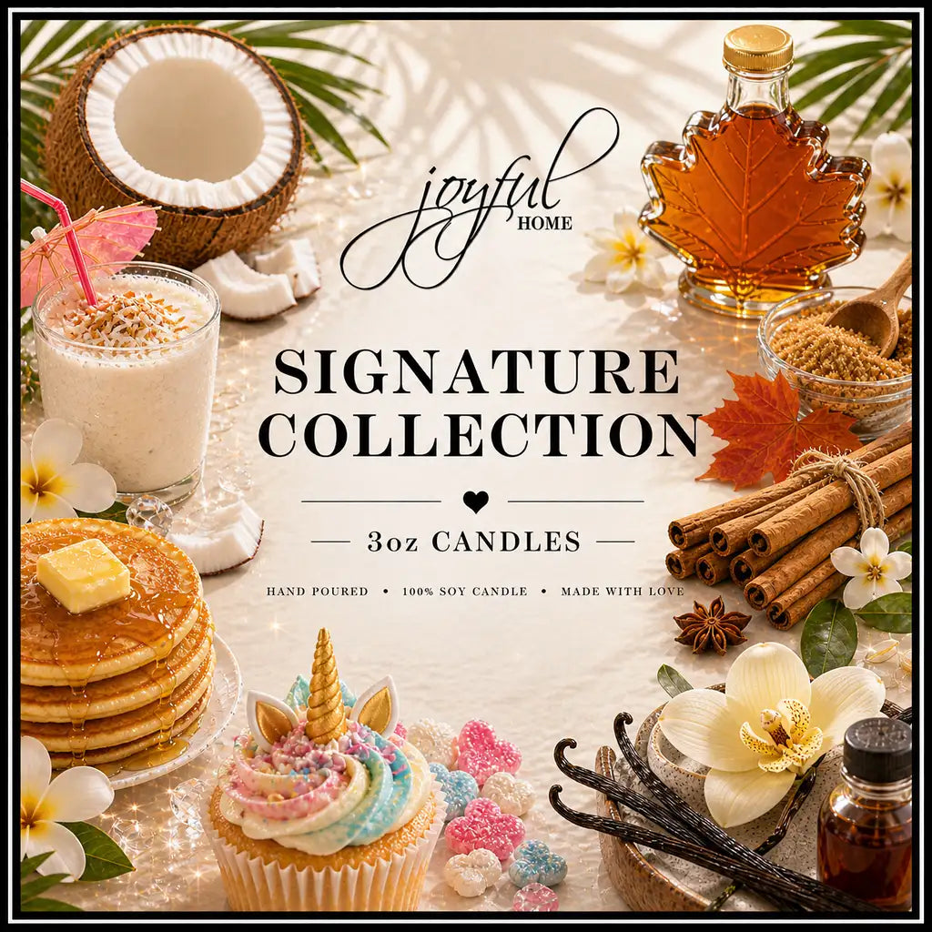 Joyful Home Signature Collection Soy Wax Candles