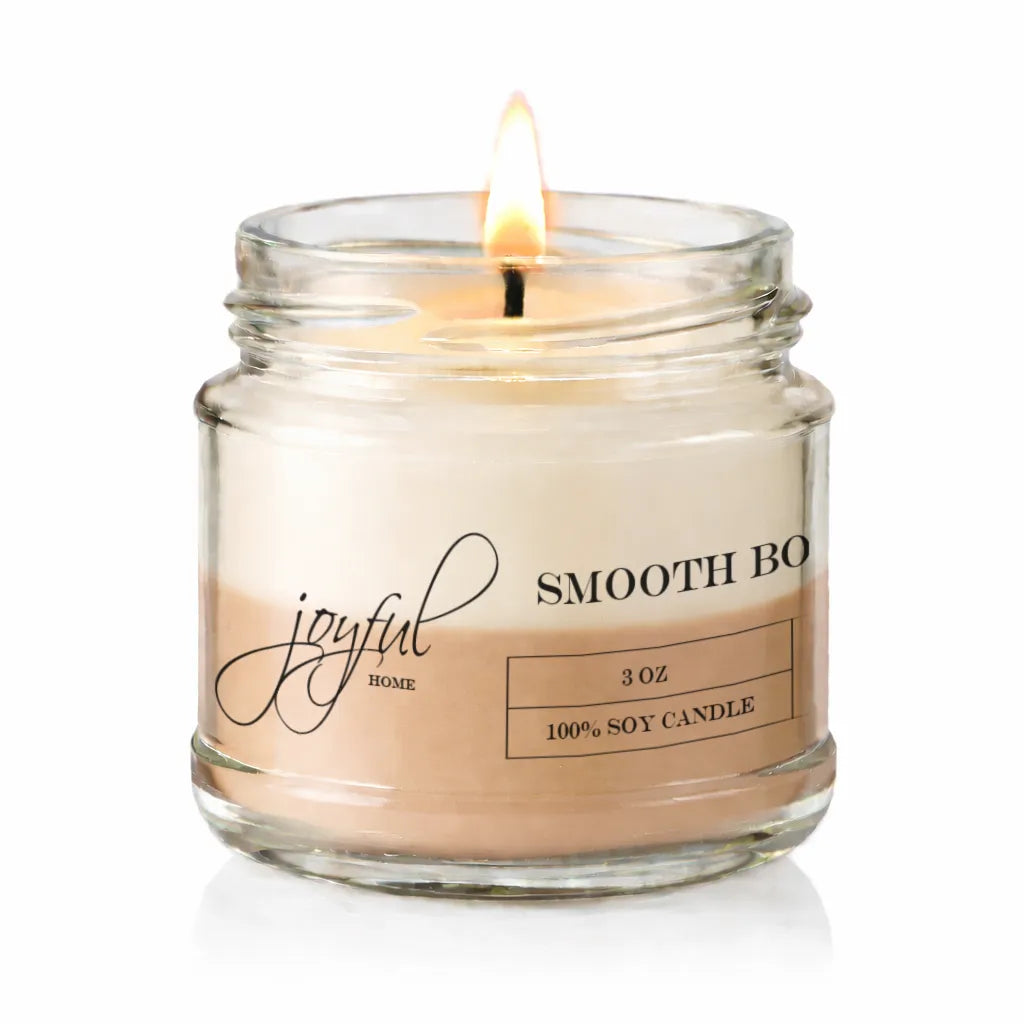Joyful Home Smooth Bourbon Soy Wax Candle 3oz