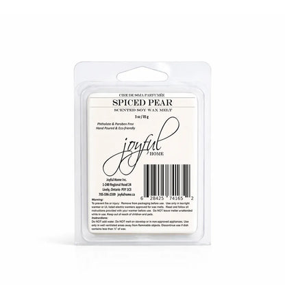 Joyful Home Spiced Pear Soy Wax Melt Dye Free