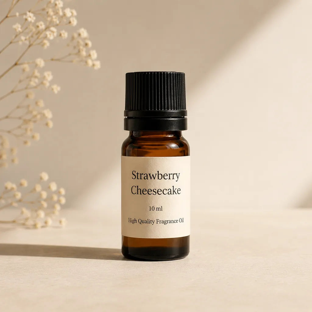 Joyful Home Strawberry Cheesecake Fragrance Oil Scene