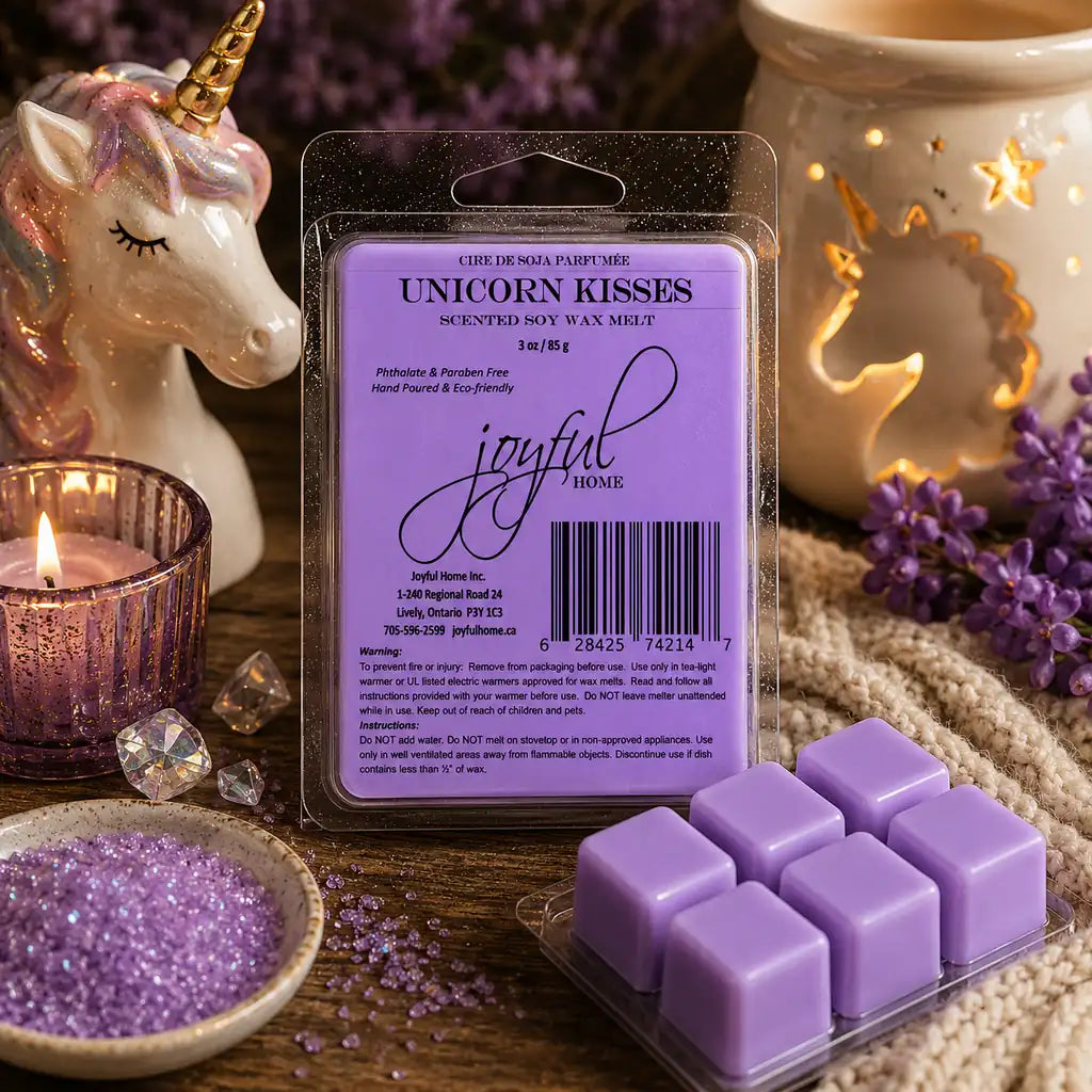 Joyful Home Unicorn Kisses Soy Wax Melt Scene