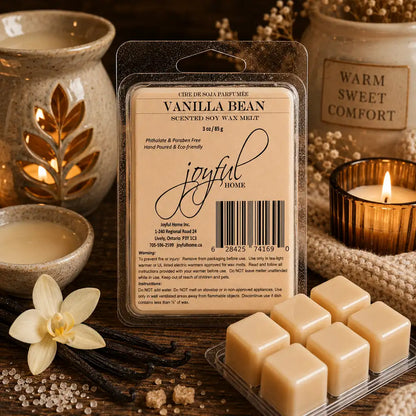 Joyful Home Vanilla Bean Soy Wax Melt Scene