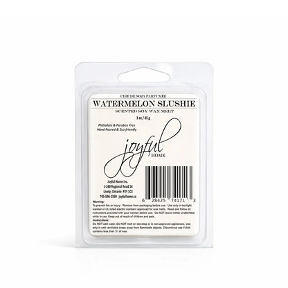 Joyful Home Watermelon Slushie Soy Wax Melt Dye Free