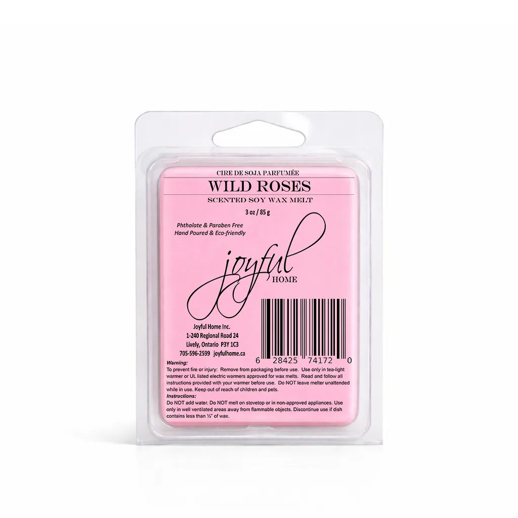Joyful Home Wild Roses Soy Wax Melt