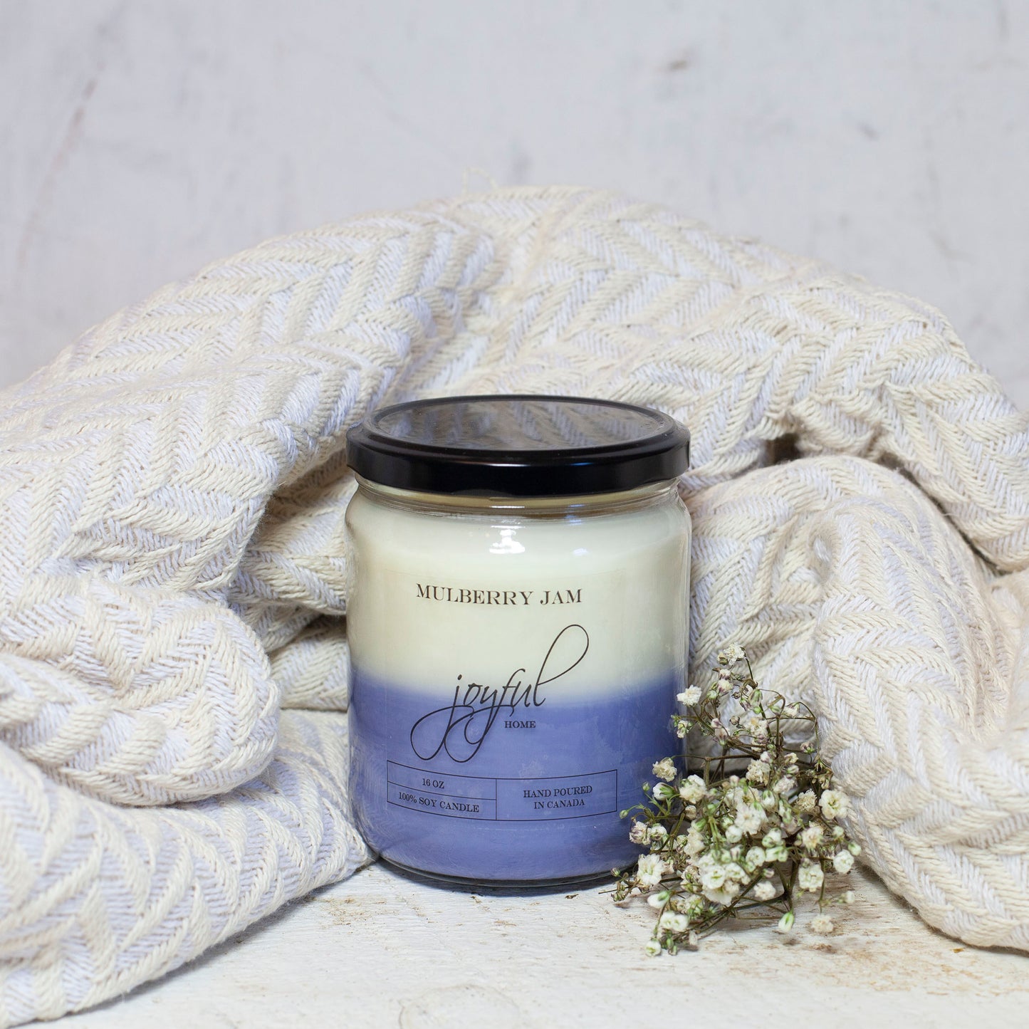 Mulberry Jam Sow Wax Candle