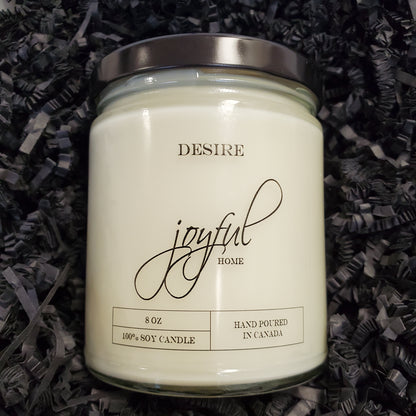 Desire Soy Wax Candles & Soy Wax Melts