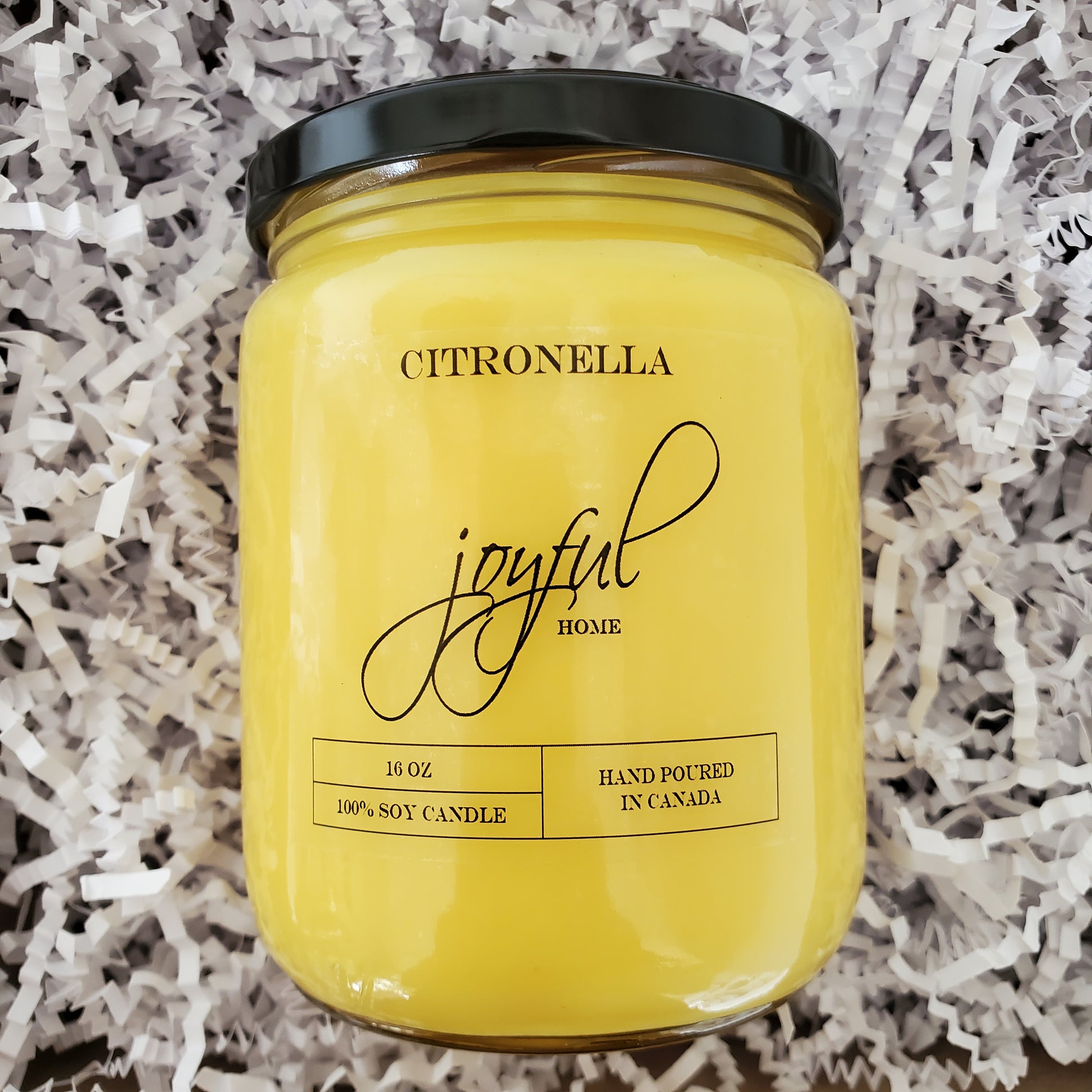 Citronella 16oz Soy Wax Candle