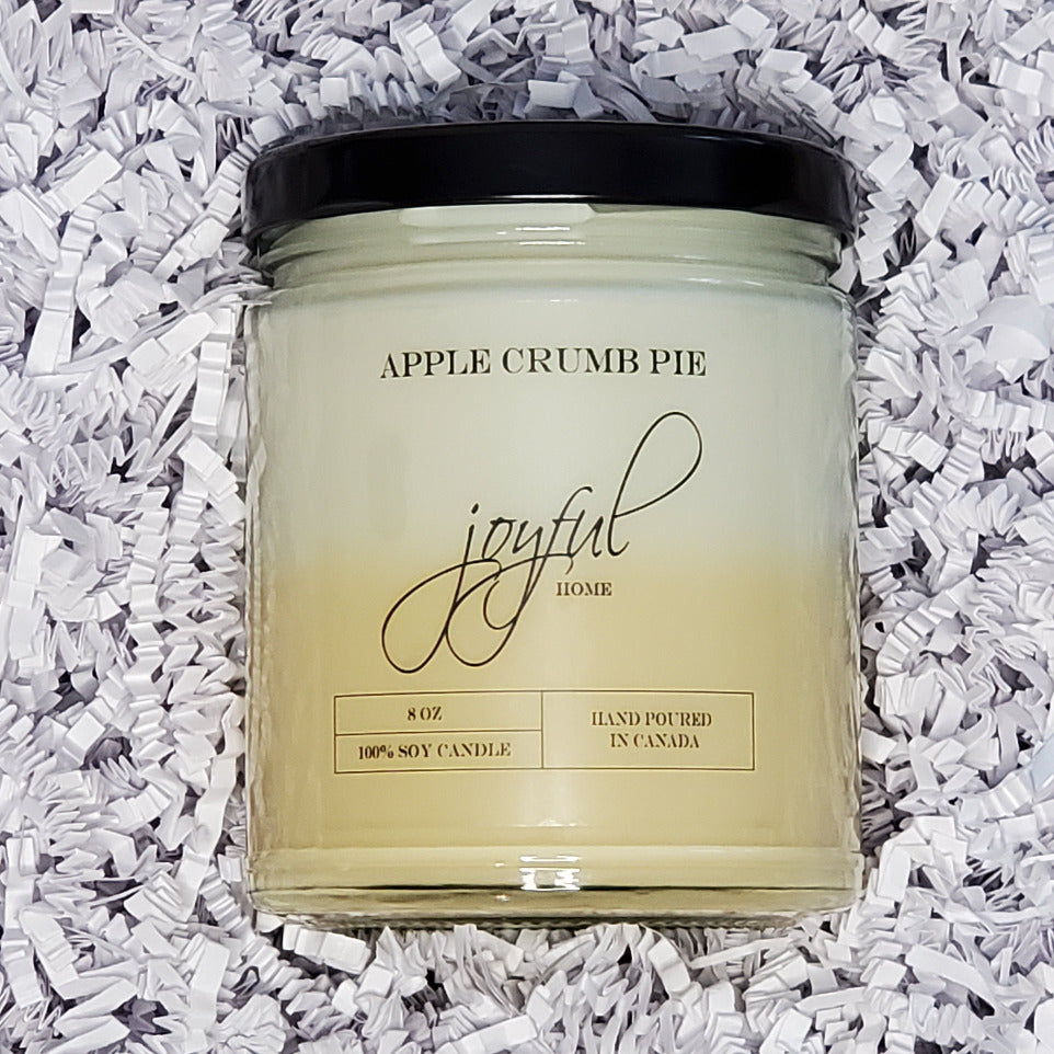 Apple Crumb Pie - 8 oz - Soy Wax Candle