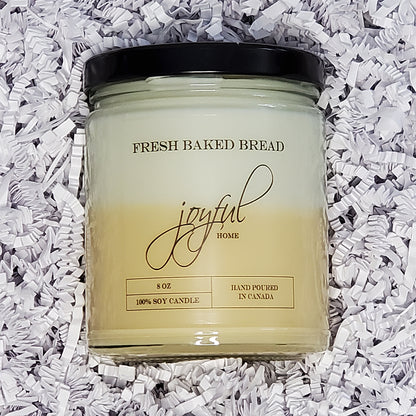 Fresh Baked Bread Soy Wax Candle - 8 oz