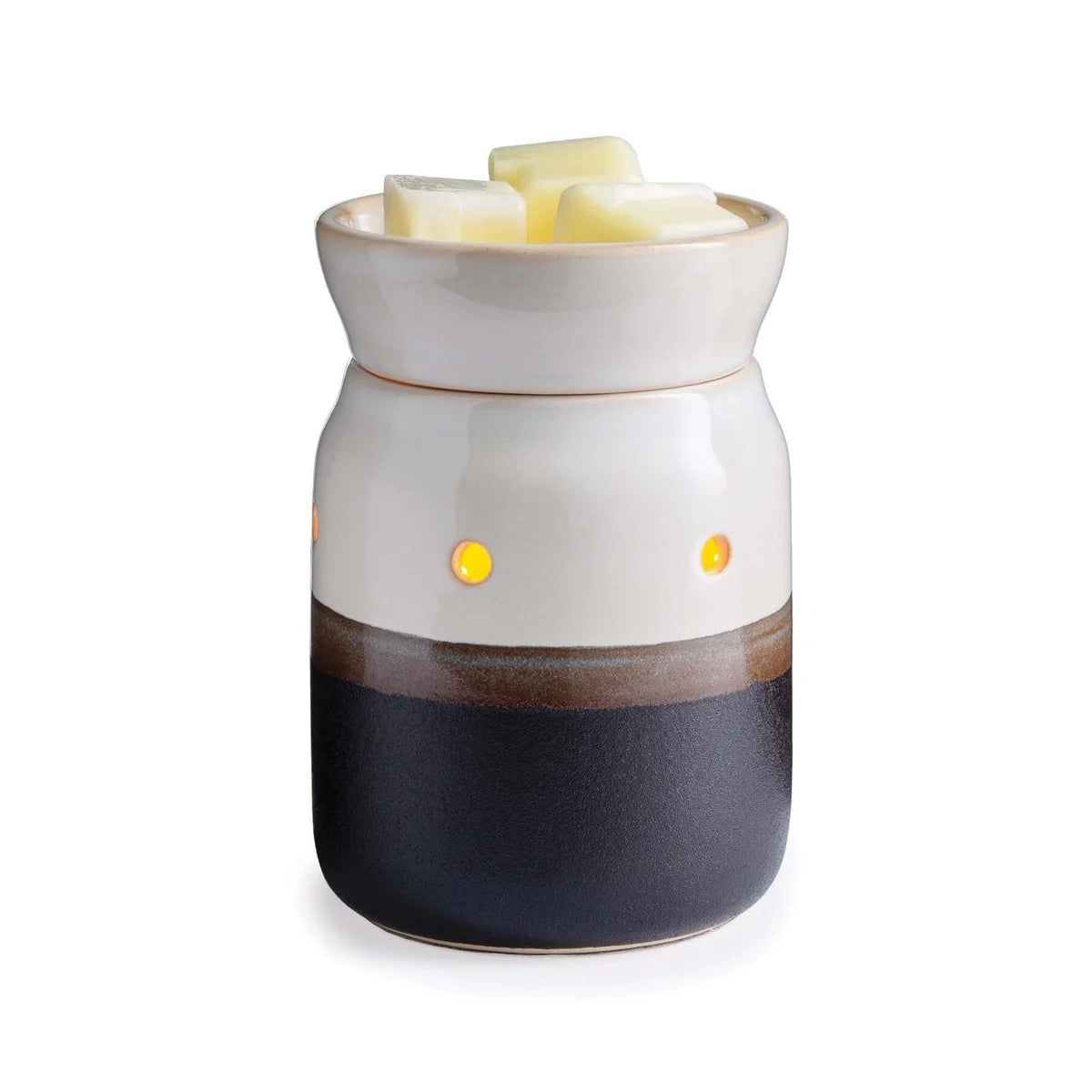 Ivory & Iron Wax Warmer with Silicone Dish