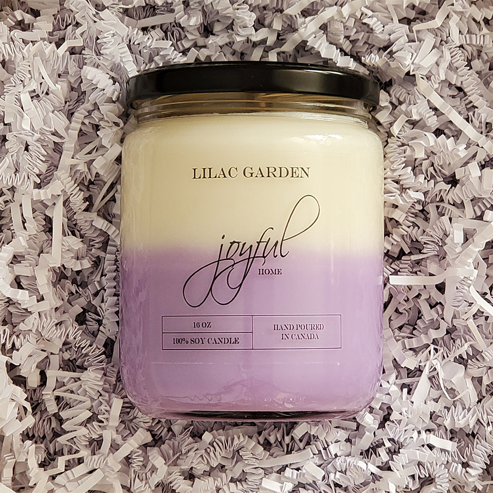 Lilac Garden - 16 oz - Soy Wax Candle