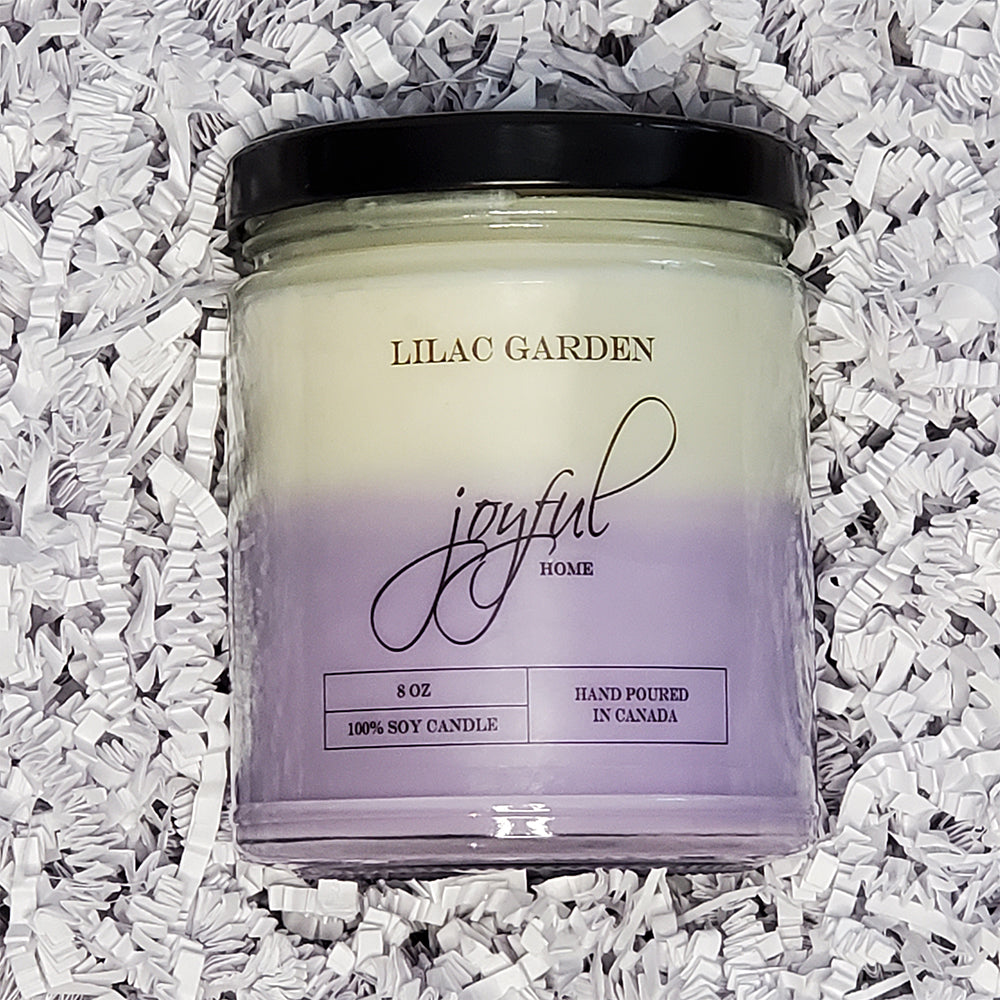 Lilac Garden - 8 oz - Soy Wax Candle