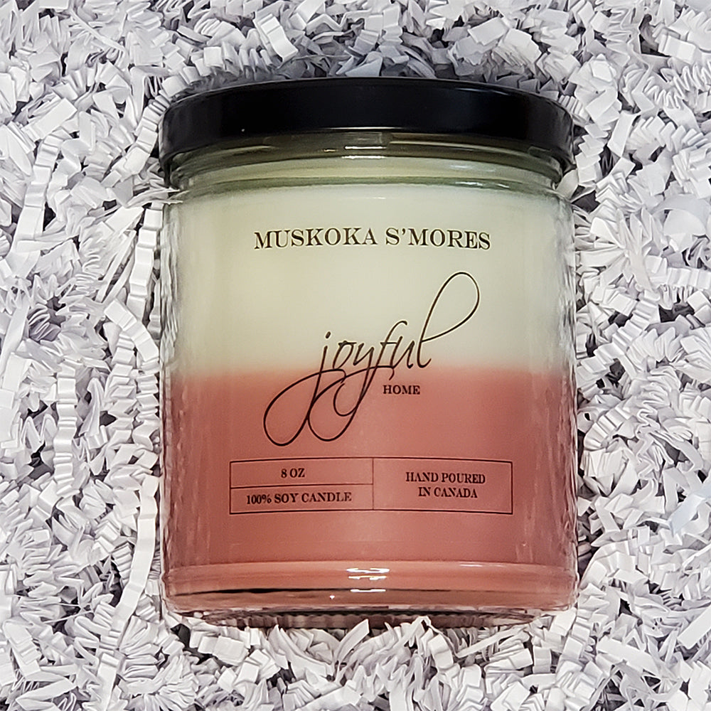 Muskoka S'mores - 8 oz - Soy Wax Candle