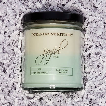 Oceanfront Kitchen - 8 oz - Soy Wax Candle