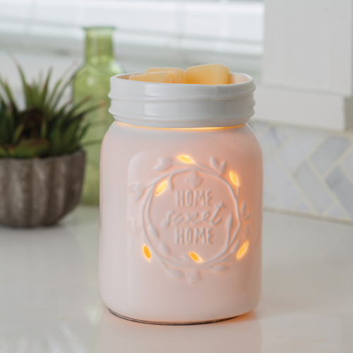 Mason Jar Illumination Large Fragrance Warmer - Joyful Home Inc.