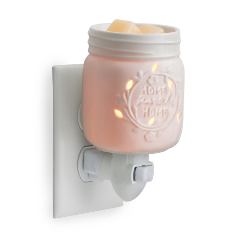 Mason Jar Pluggable Fragrance Warmer - Joyful Home Inc.