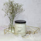 Pure All Natural Unscented Soy Wax Candles