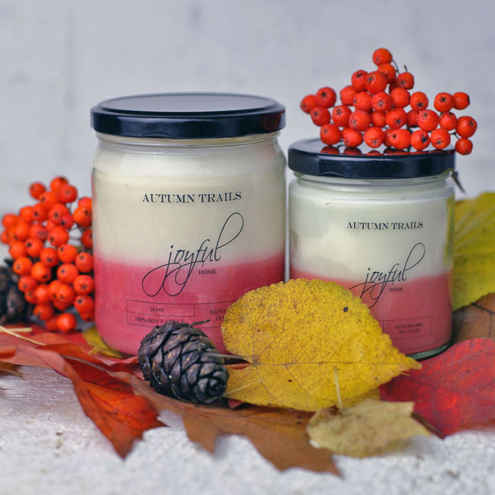 Autumn Trails Soy Wax Candles & Soy Wax Melts