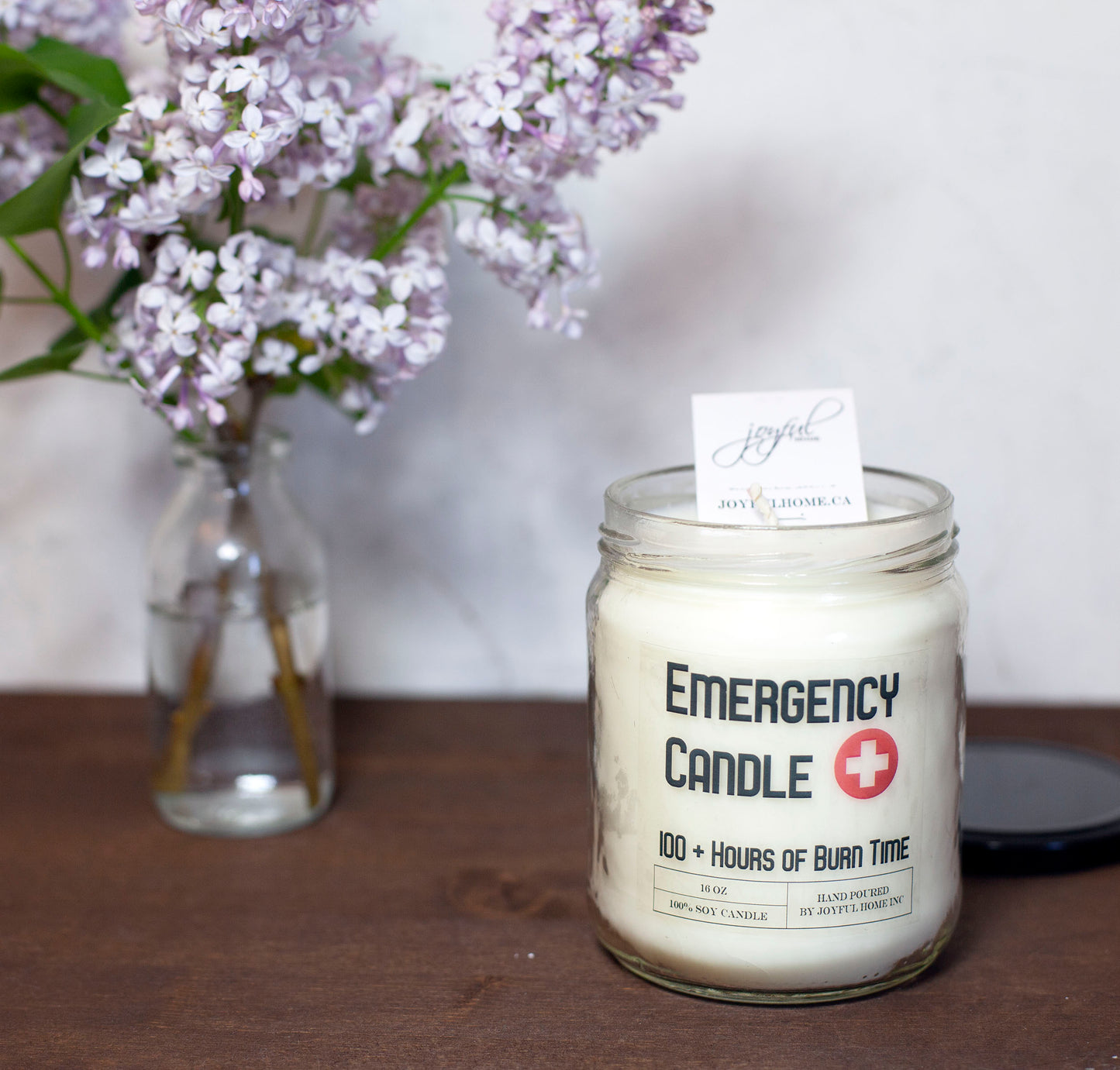 Emergency Soy Candle - Joyful Home Inc.