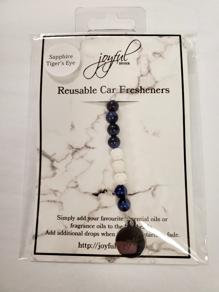 Reusable Car Fresheners with Lava Beads - Joyful Home Inc.