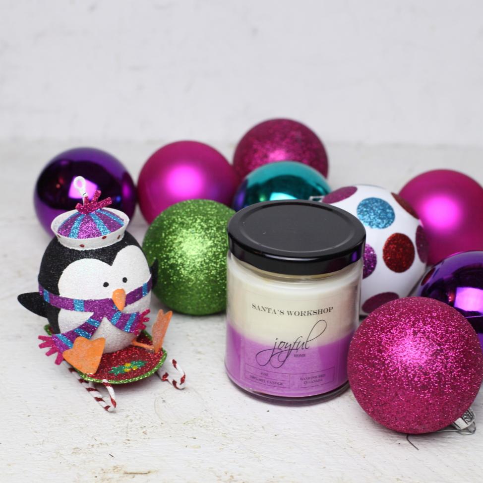 Santa's Workshop Soy Candles - Joyful Home Inc.