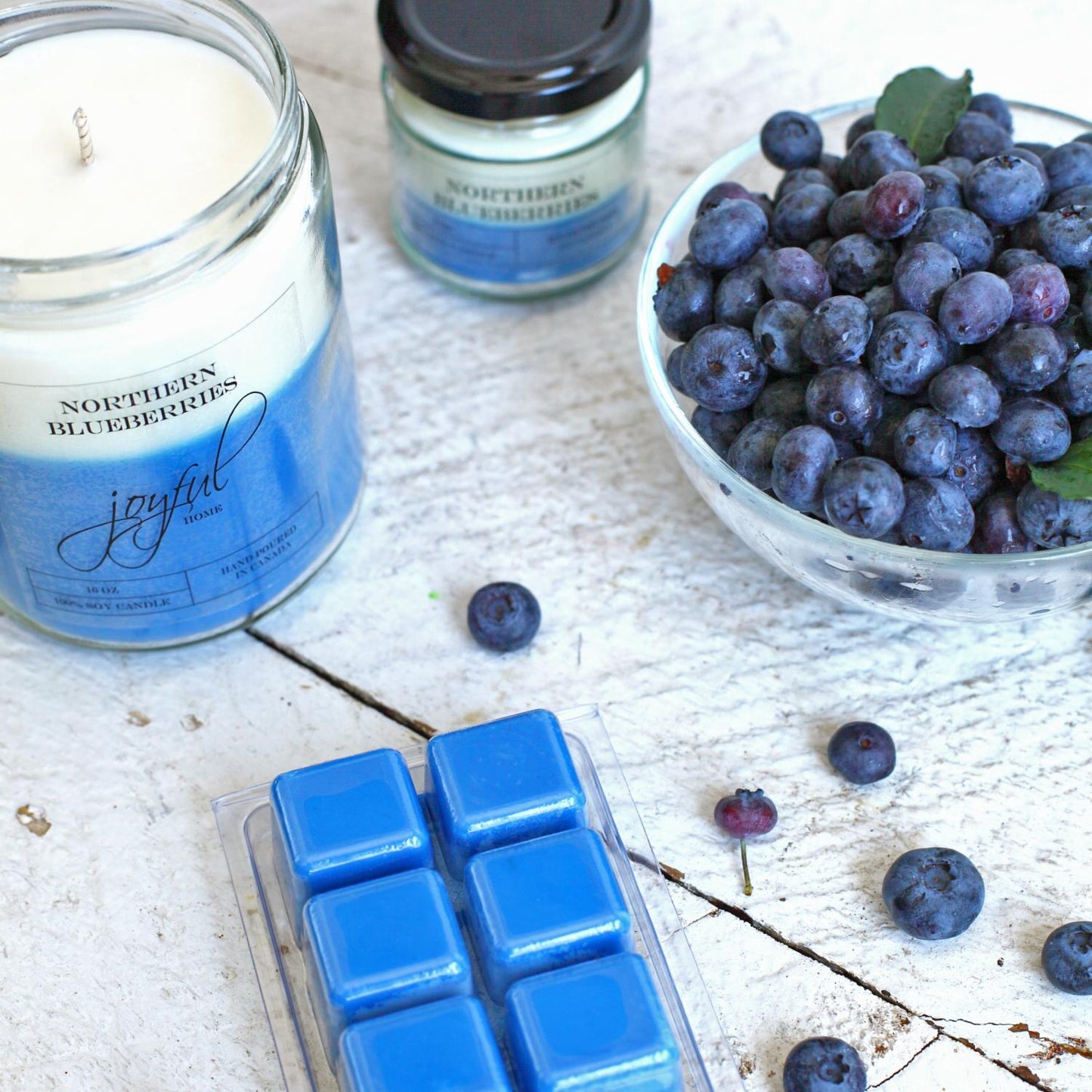 Northern Blueberry Soy Candle - Joyful Home Inc.