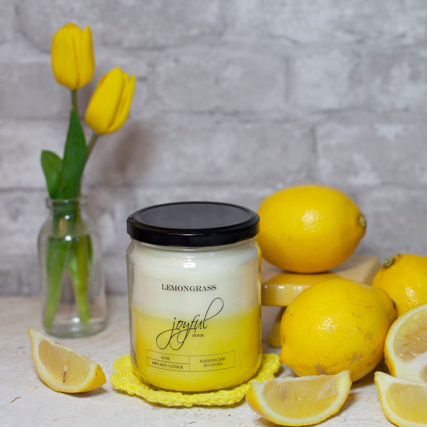 Lemongrass Soy Candle - Joyful Home Inc.