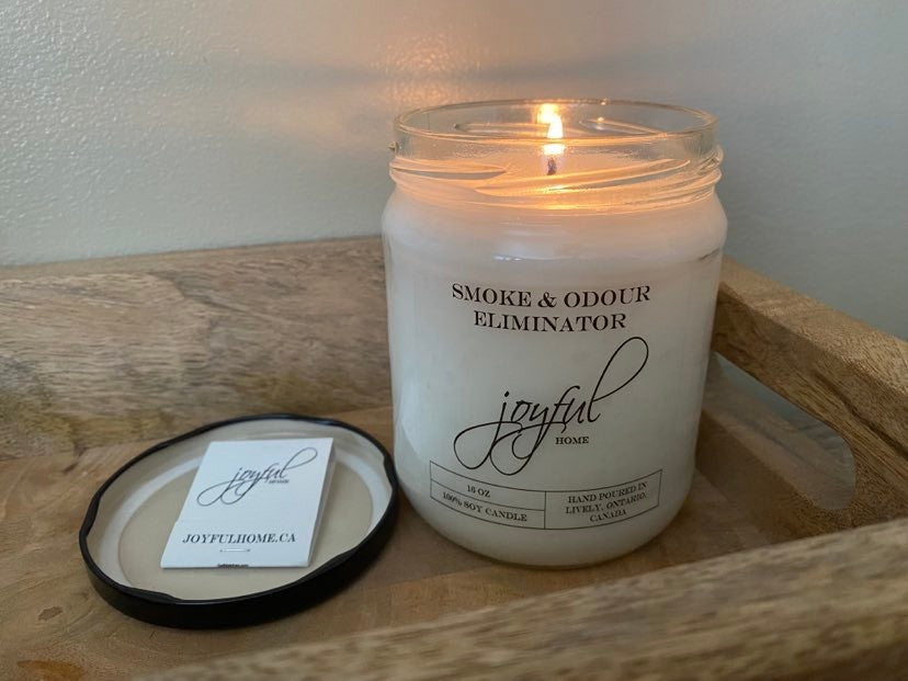 Odour clearance eliminator candles